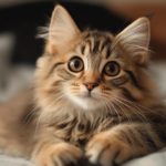 chaton a poils longs